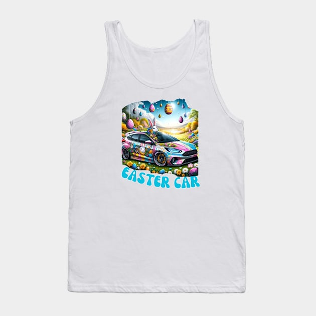 EASTER CAR LOVER Tank Top by Lolane